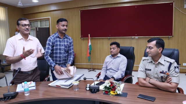 PSY Meritorious honor in Sagar Collectorate-2024